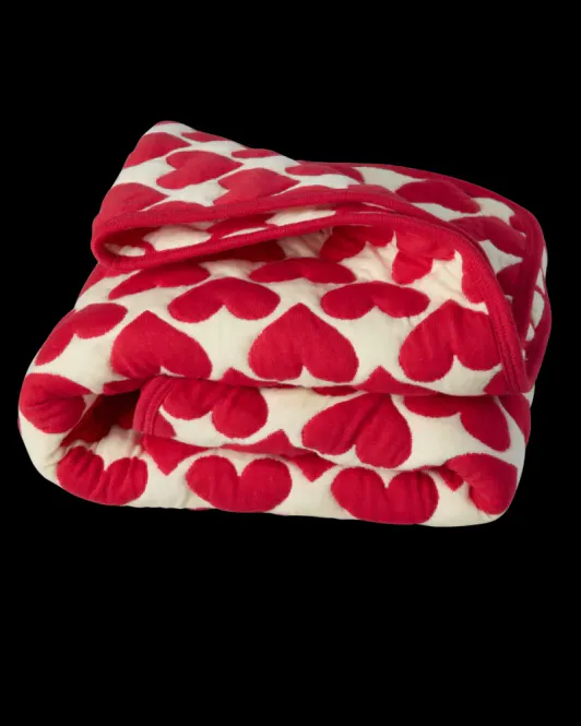 Hovedbilde Small Cotton Quilt - Red