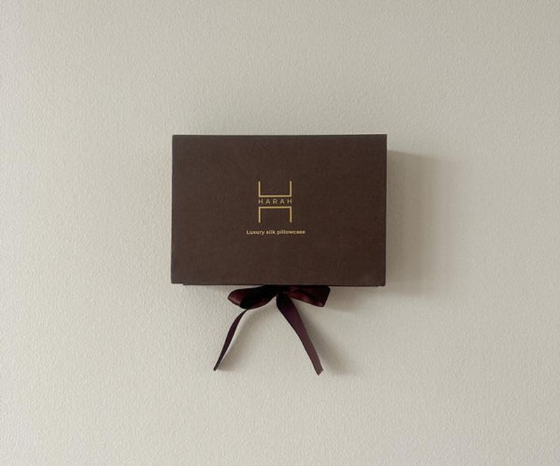 Harah Silk Pillowcase Eco Cert 100% Mulberry silk