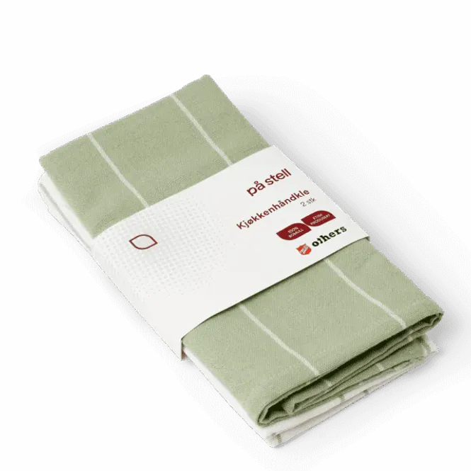 Hovedbilde Kjøkkenhåndkle 2-pakk